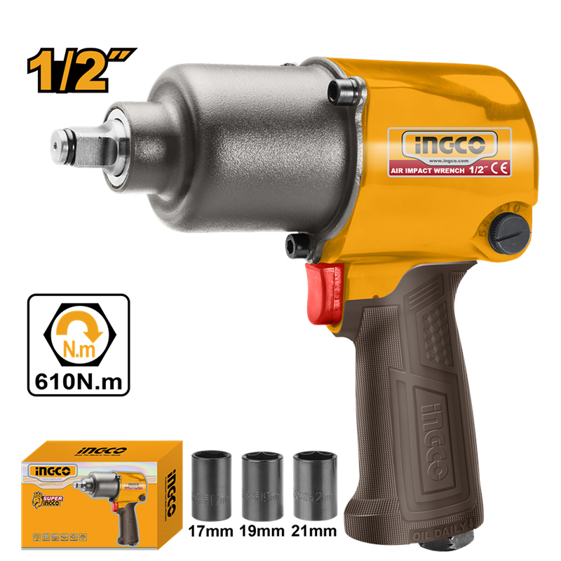 Havalı Somun Sıkma 1/2"7000 Devir/Dakika