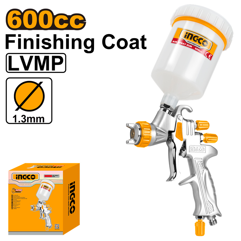 Endüstriyel Havalı Boya Tabancası 600CC