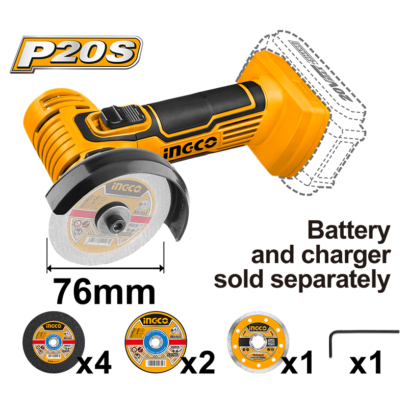 Li-ion Akülü Taşlama