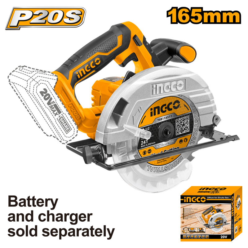 Li-ion Akülü Sunta Kesme 165mm 20V 2.0Ah