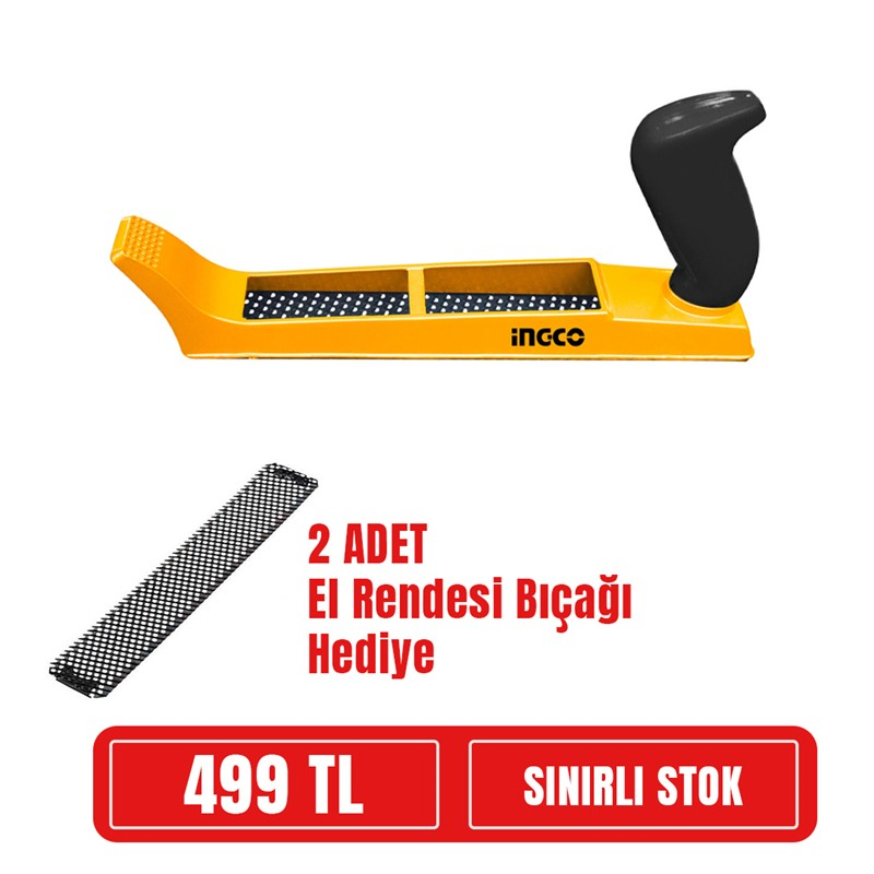 El Rendesi 250mm (2 adet HBP02250-99 BIÇAK HEDİYELİ)