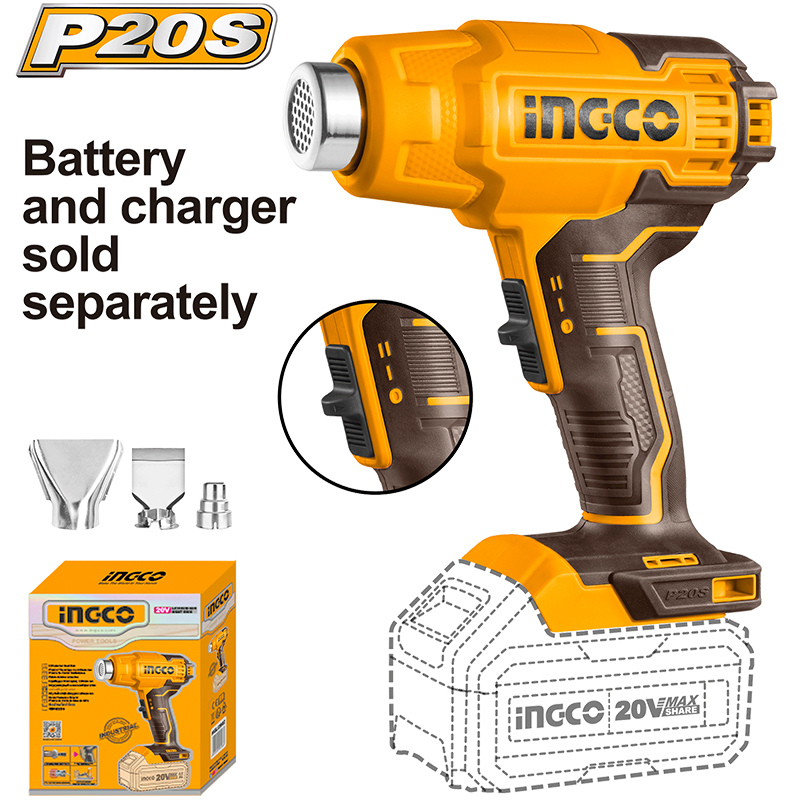 Li-ion Akülü Sıcak Hava Tabancası