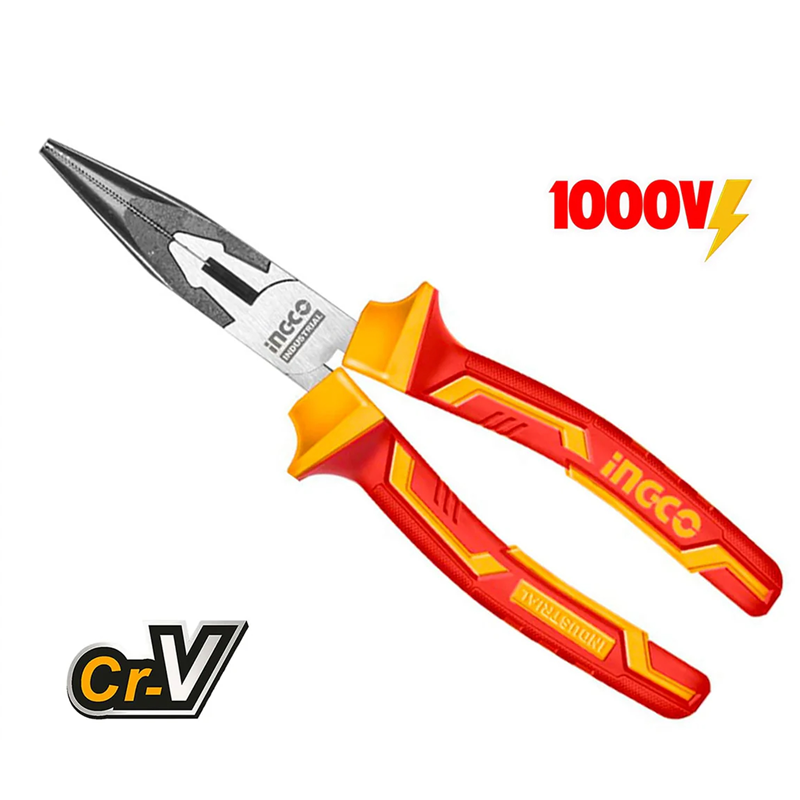 İzole Karga Burun Pense 1000 Watt 160mm