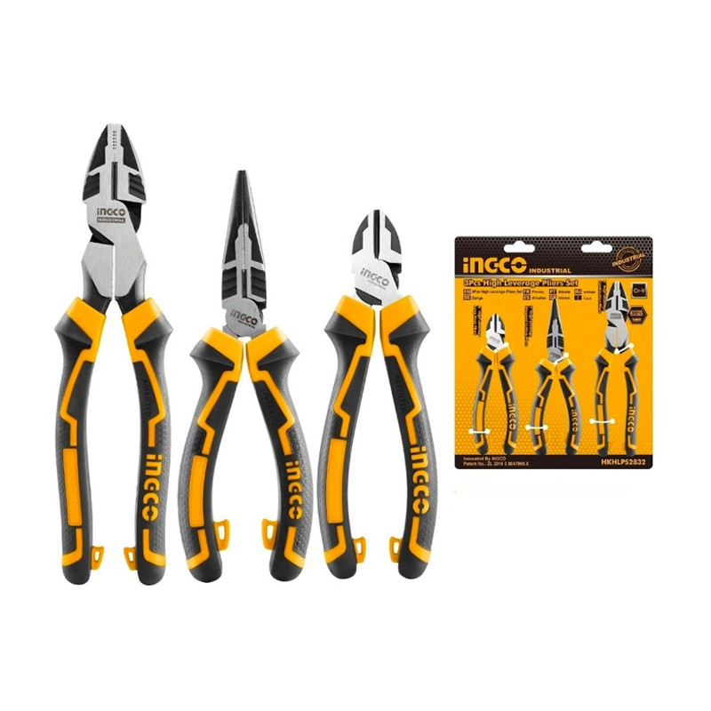 3'lü Set Pense, Yan Keski, Kargaburun Pense