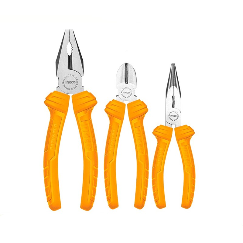 3'lü Set Pense, Yan Keski, Kargaburun Pense