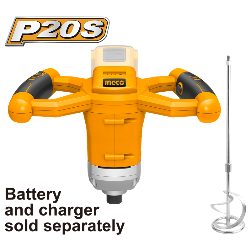 Li-ion Akülü Boya Karıştırıcı 20V 2.0A