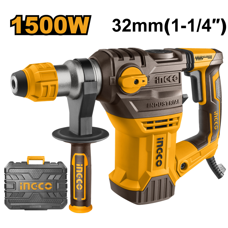 Elektrikli Kırıcı Delici SDS Plus 5.5J 1500 Watt