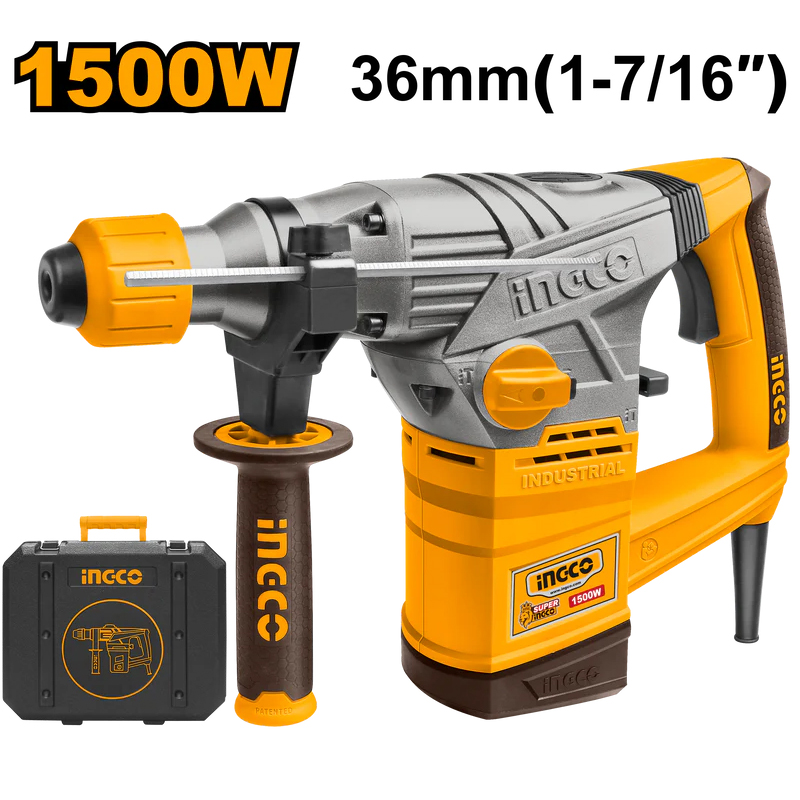 Elektrikli Kırıcı Delici SDS Plus 5.0J 1500 Watt