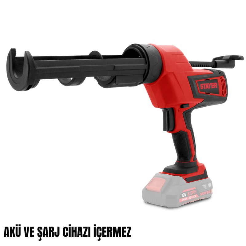 AKÜLÜ SİLİKON TABACANASI 18V Li-ion 2.0Ah/6.0Ah