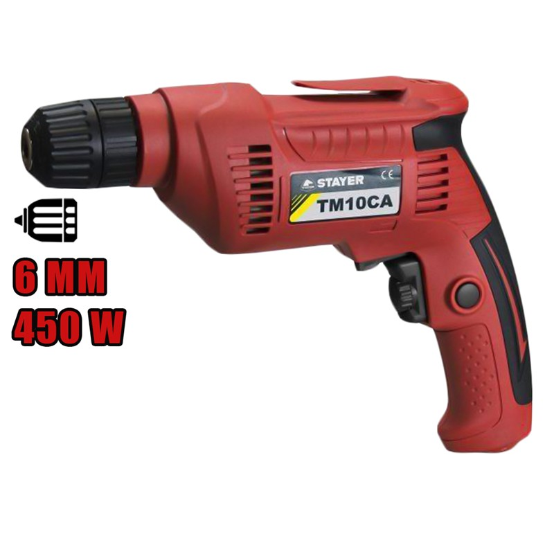 DARBESİZ MATKAP 6mm 450W