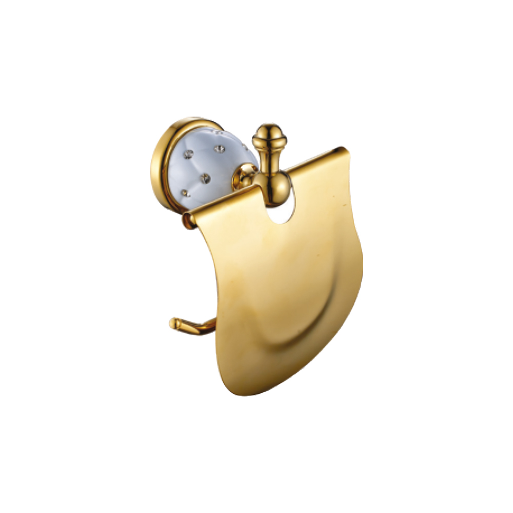 Elegant Gold Kapaklı Kağıtlık