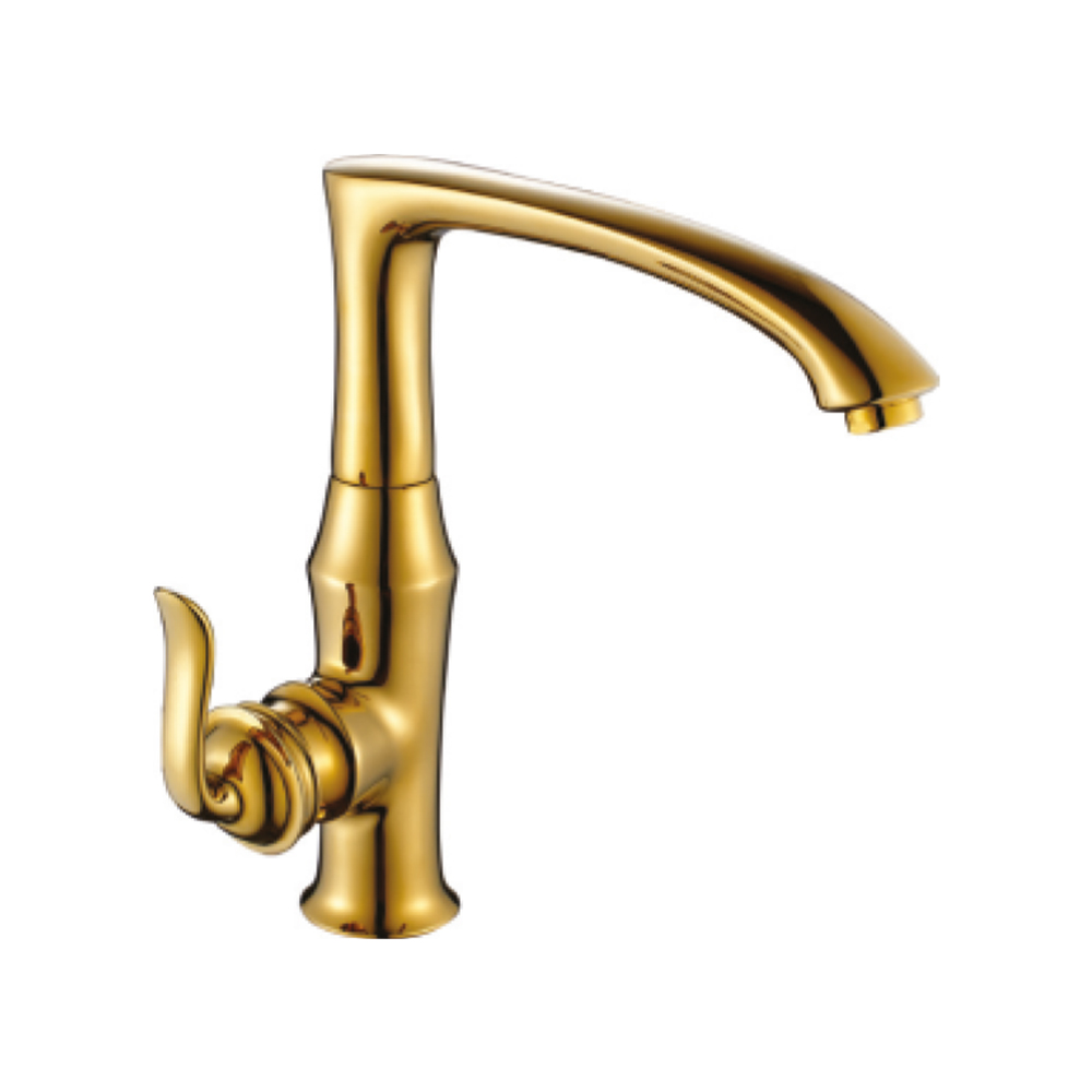 Elegant Gold Kuğu Evye Bataryası