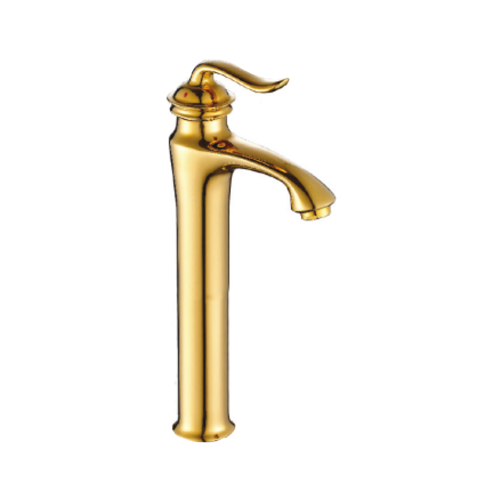 Elegant Gold Çanak Lavabo Bataryası