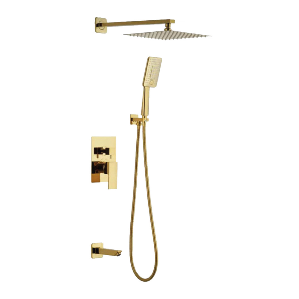 Elegant Gold Ankastre Üç Yönlü Set