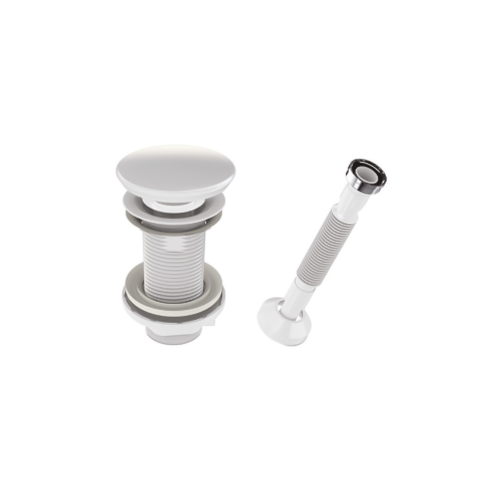 Klik Klak Lavabo Sifonu Beyaz