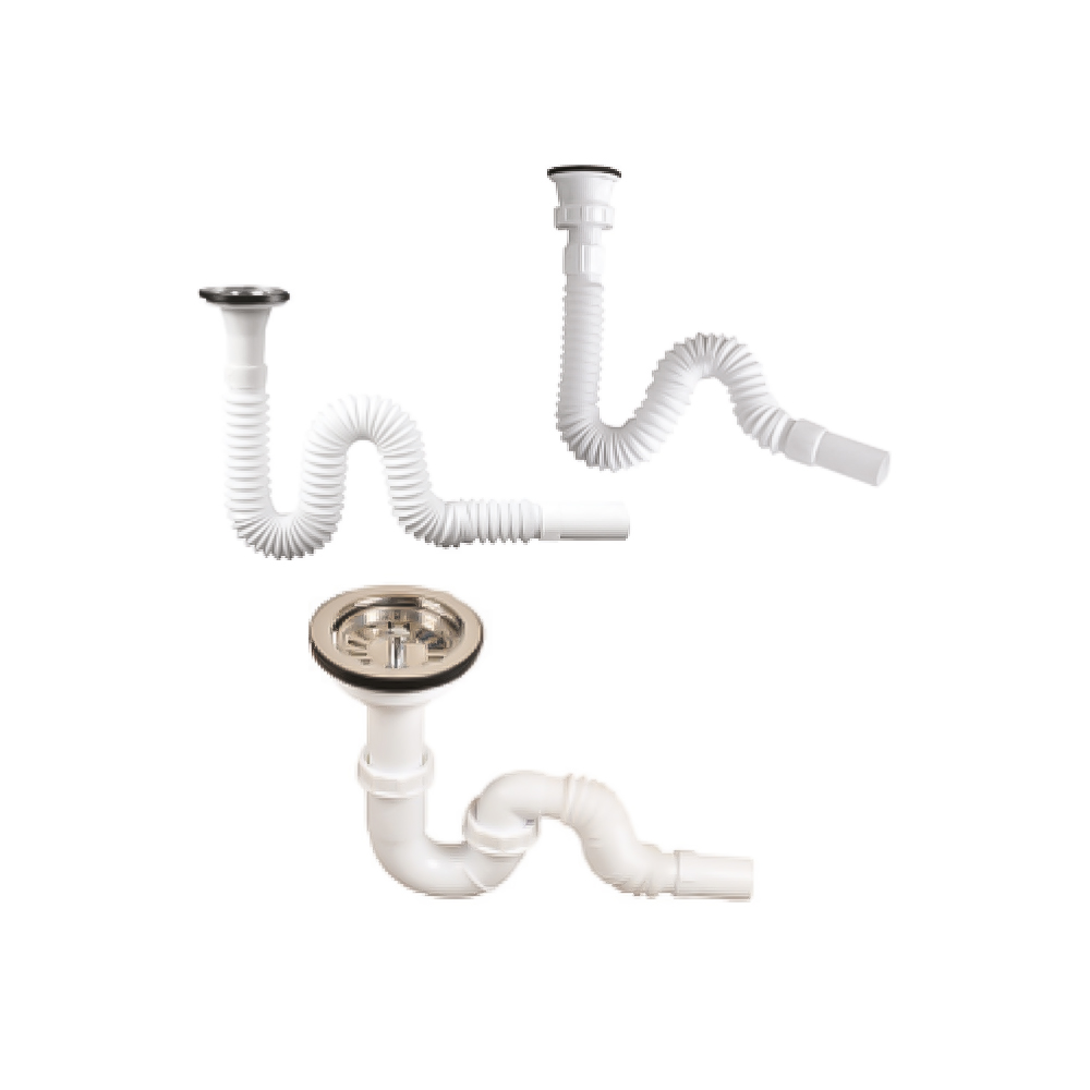 Körüklü Lavabo Sifonu