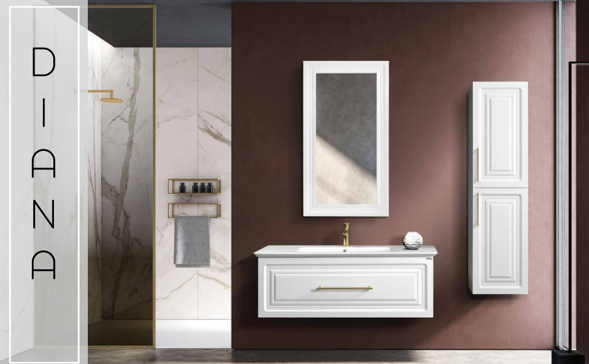 DIANA  120 CM BANYO DOLABI