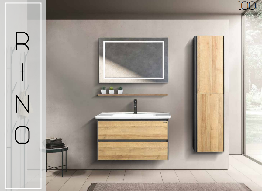 RINO 100 CM BANYO DOLABI