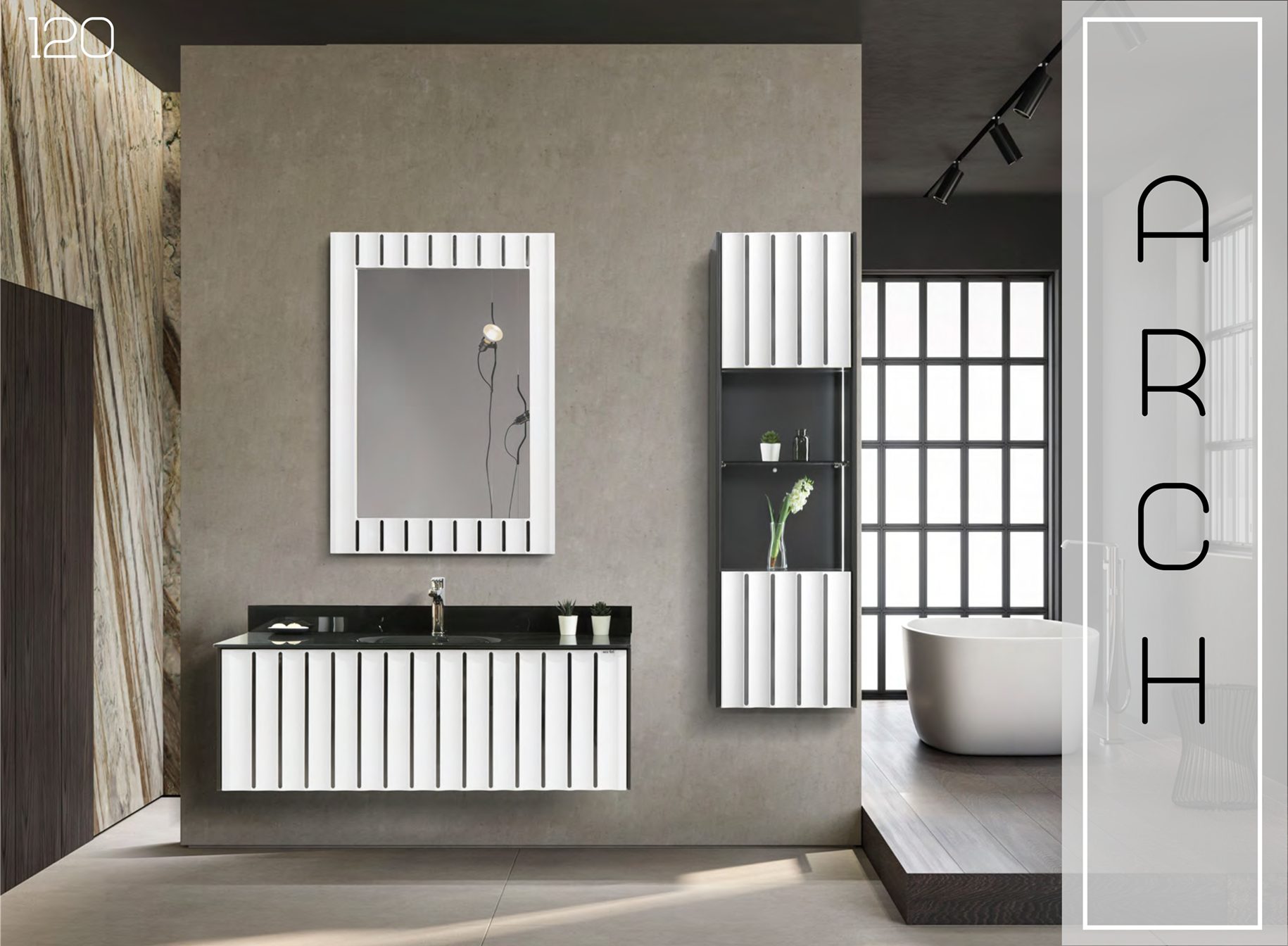 ARCH 80 CM BANYO DOLABI