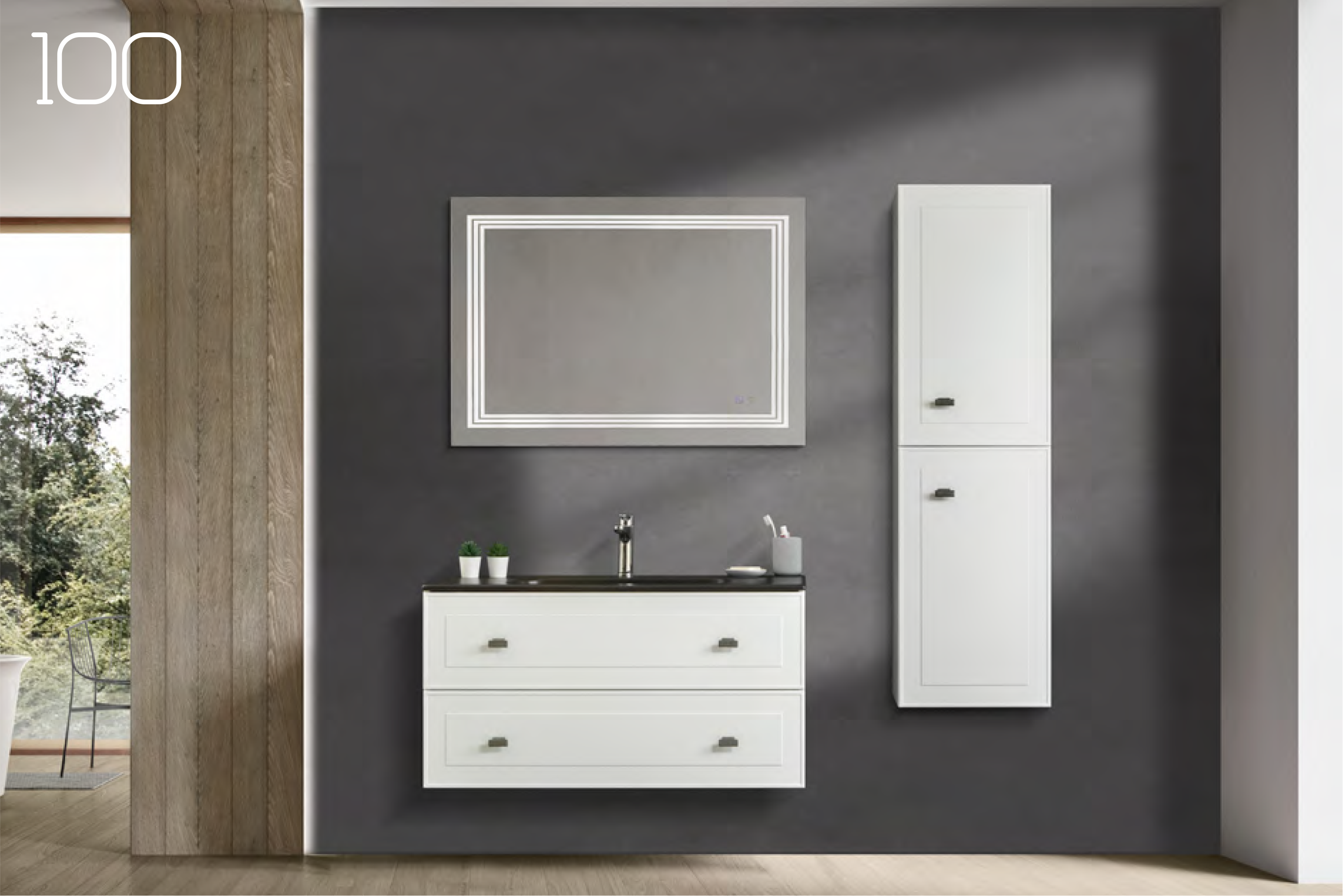 SUIT 100 CM BANYO DOLABI