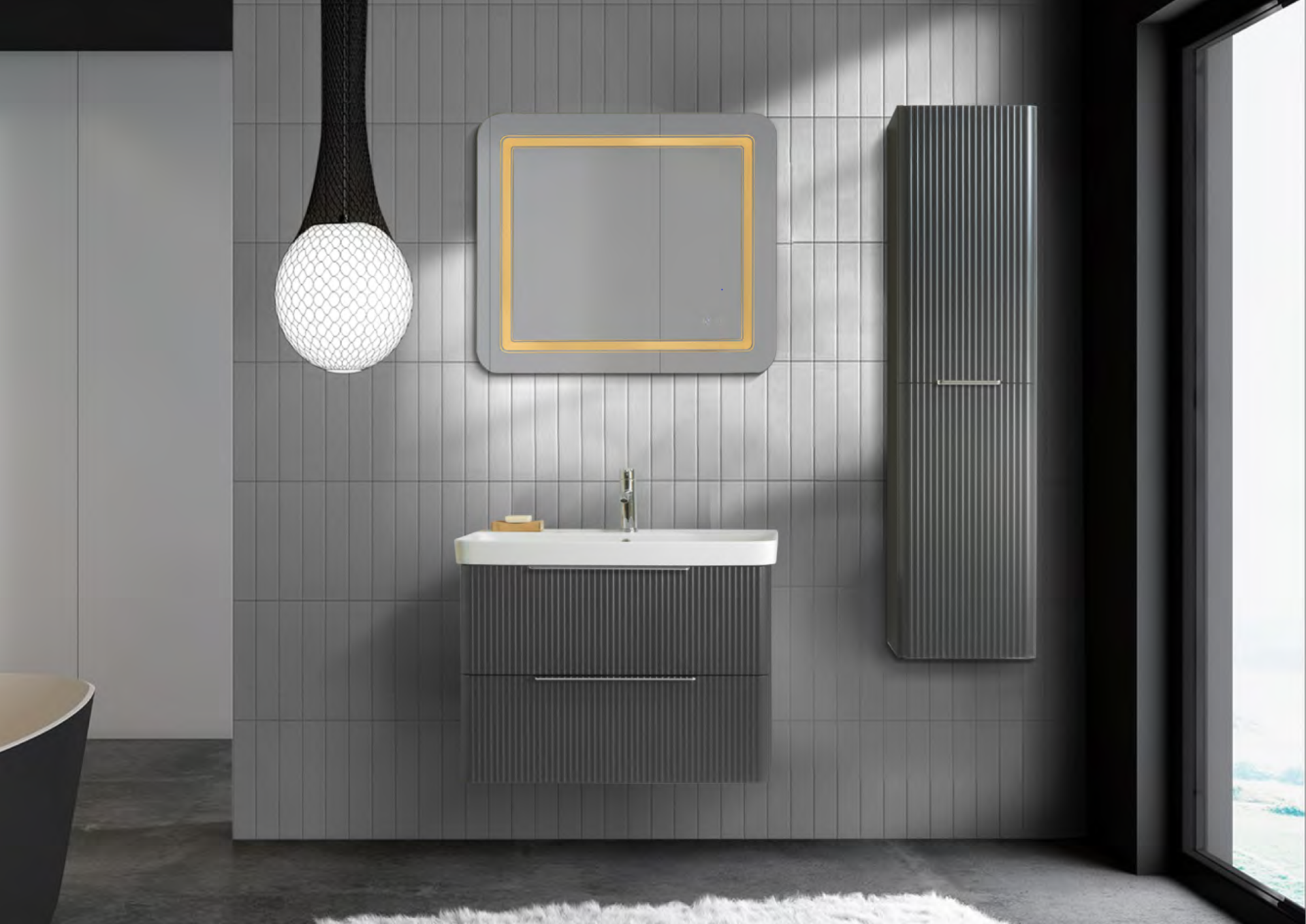 MIA 100 CM BANYO DOLABI