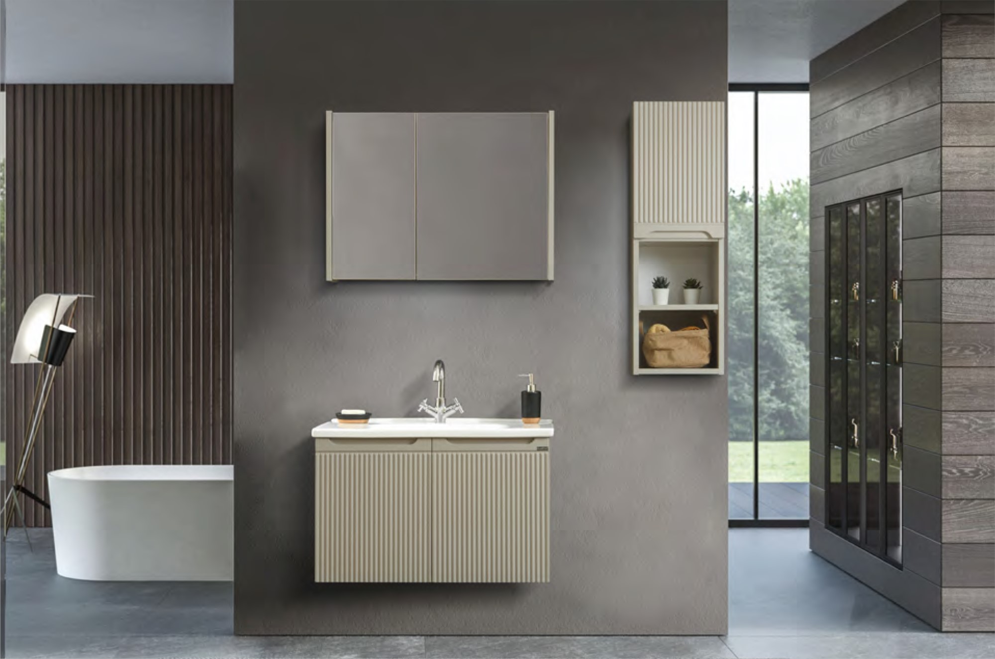 VERONA 80 CM BANYO DOLABI
