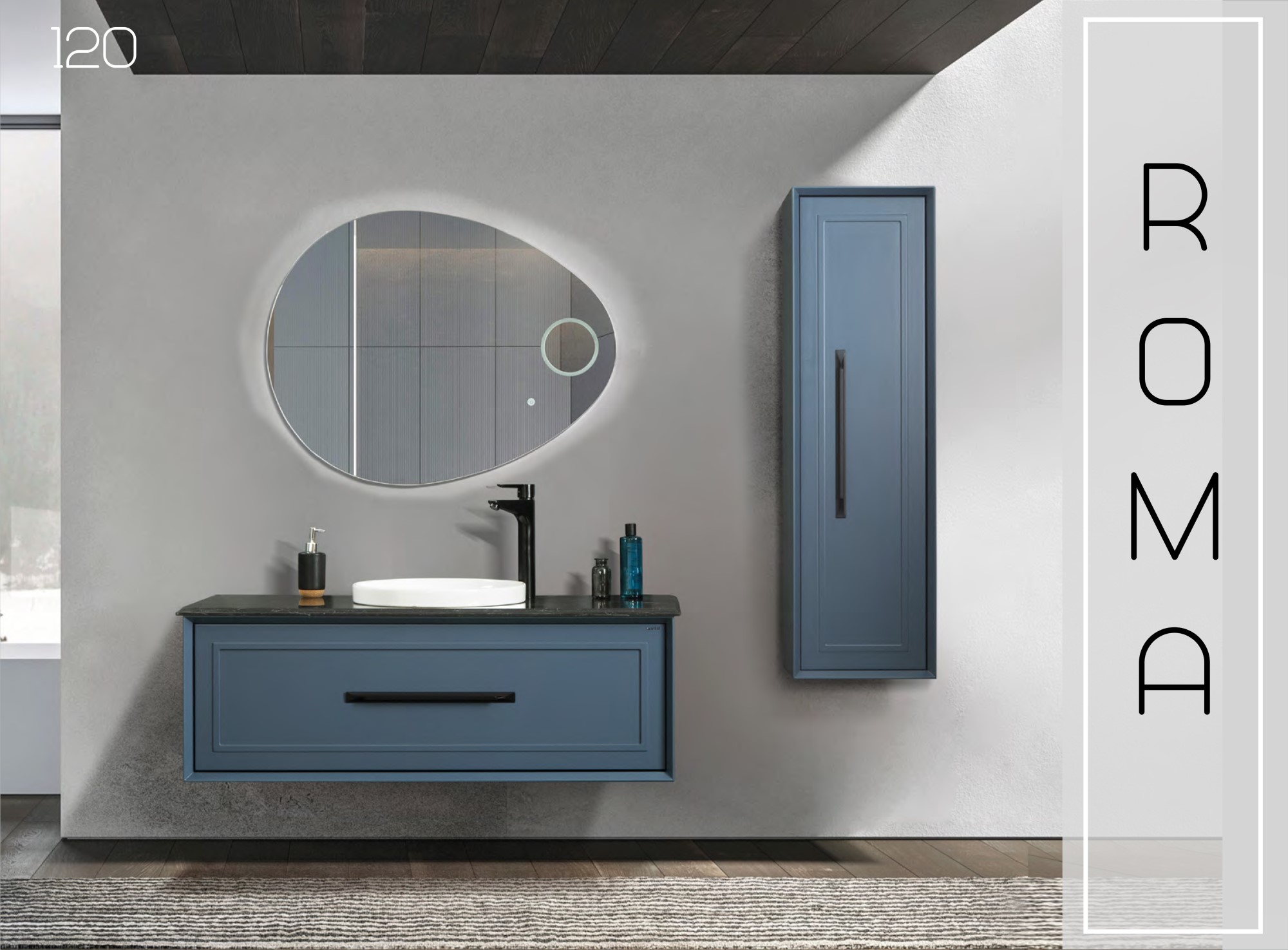 ROMA 120 CM BANYO DOLABI