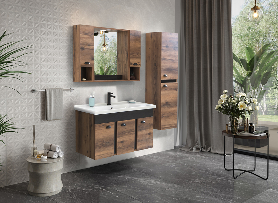 BASIC 100 CM BANYO DOLABI