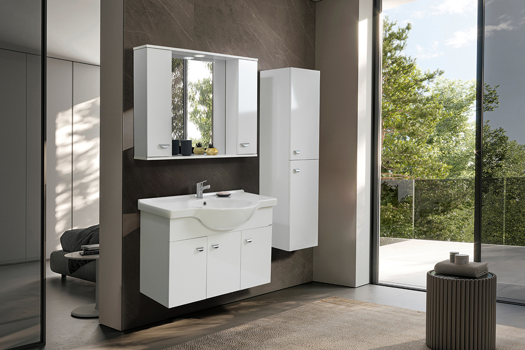 UKRA ASMA 100 CM BANYO DOLABI