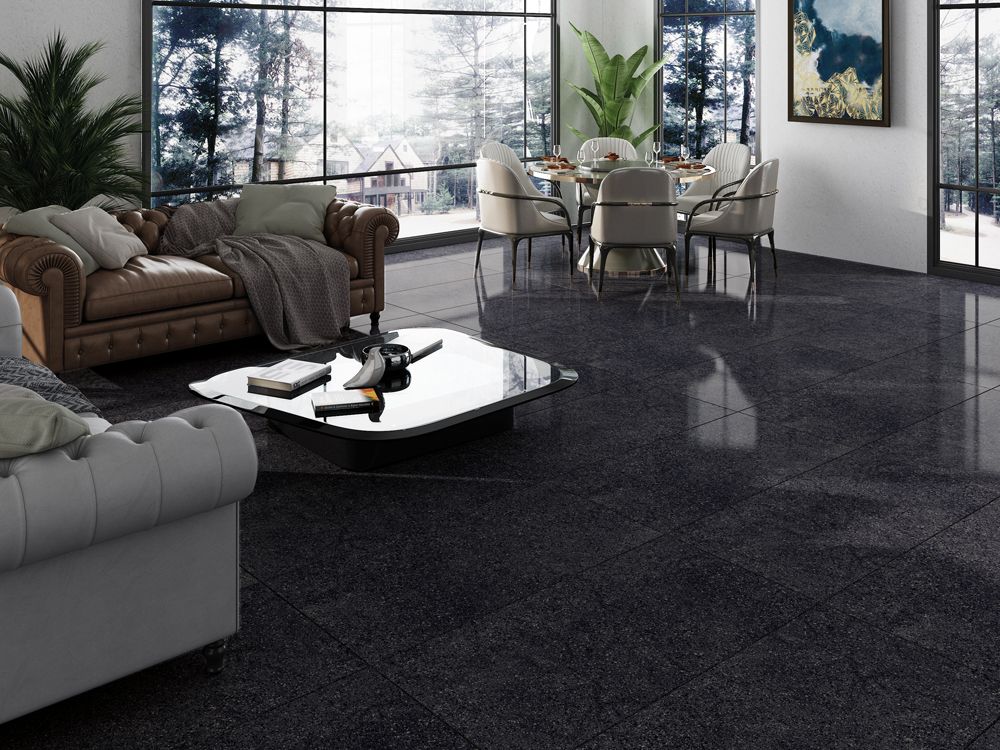 Noir Terrazzo 60x120