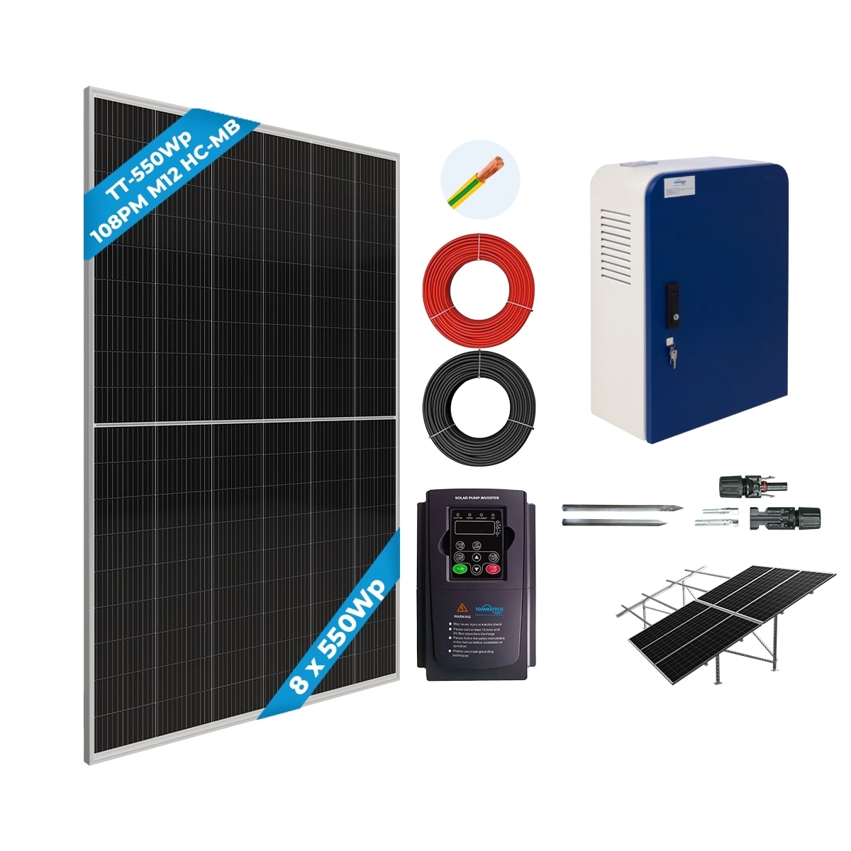 1HP-0.75KW 1 FAZ / 230V Pompa İçin Sulama Paketi