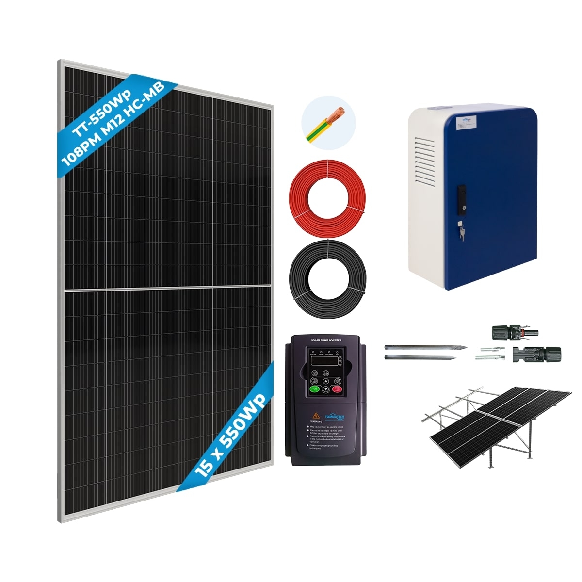 4HP-3KW 3 FAZ / 400V Pompa İçin Sulama Paketi