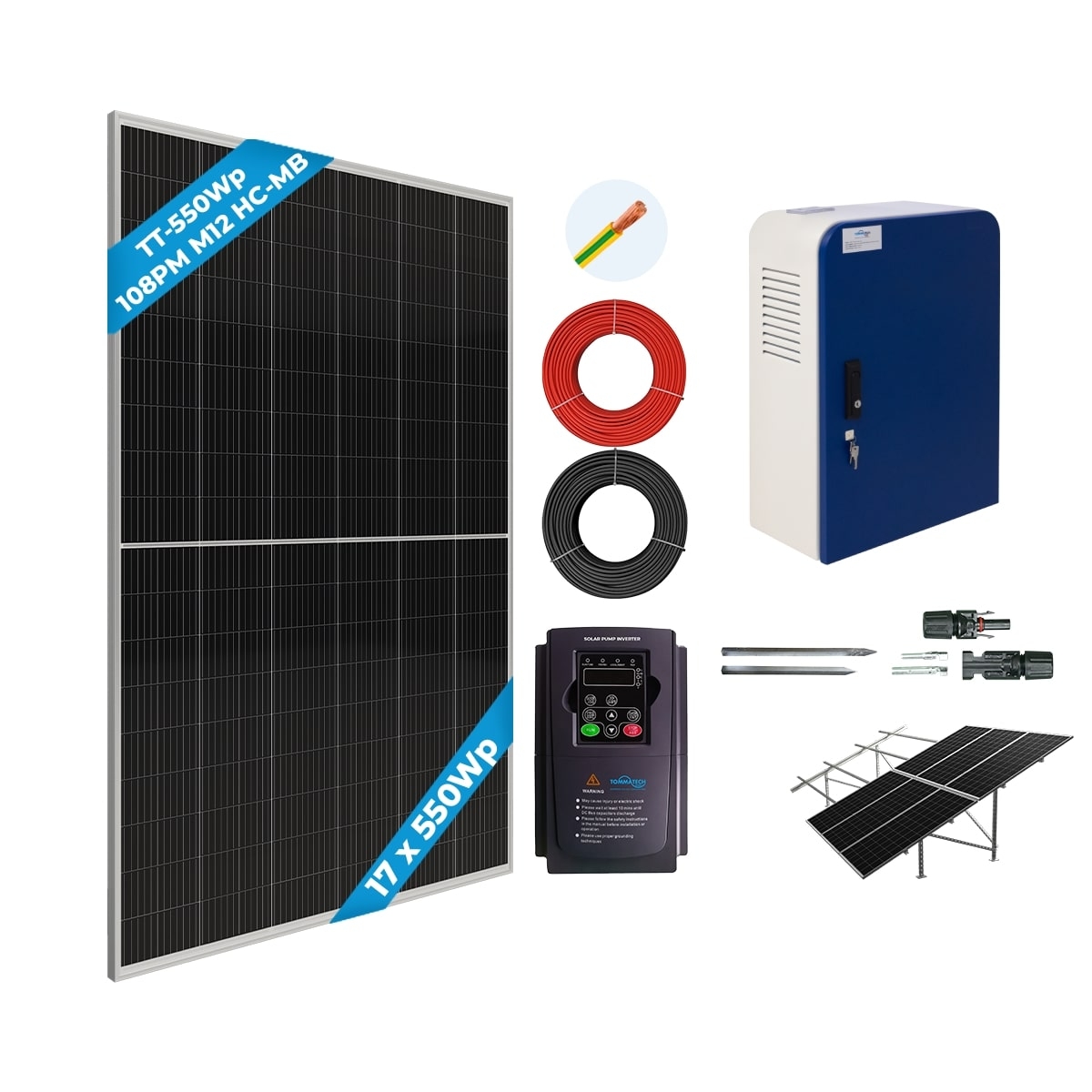 7.5HP-5.5KW 3 FAZ / 400V Pompa İçin Sulama Paketi