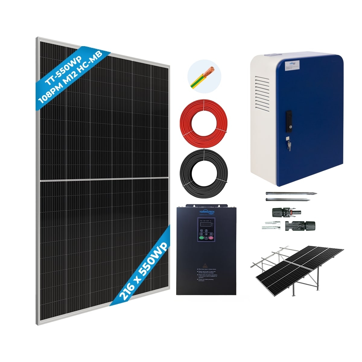 100HP-75KW 3 FAZ / 400V Pompa İçin Sulama Paketi