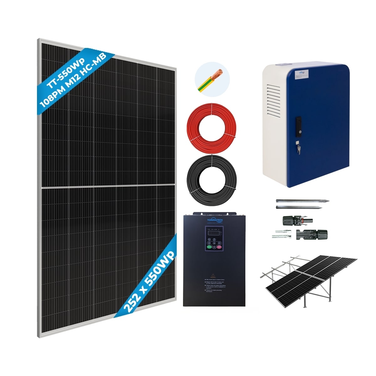 125HP-90KW 3 FAZ / 400V Pompa İçin Sulama Paketi