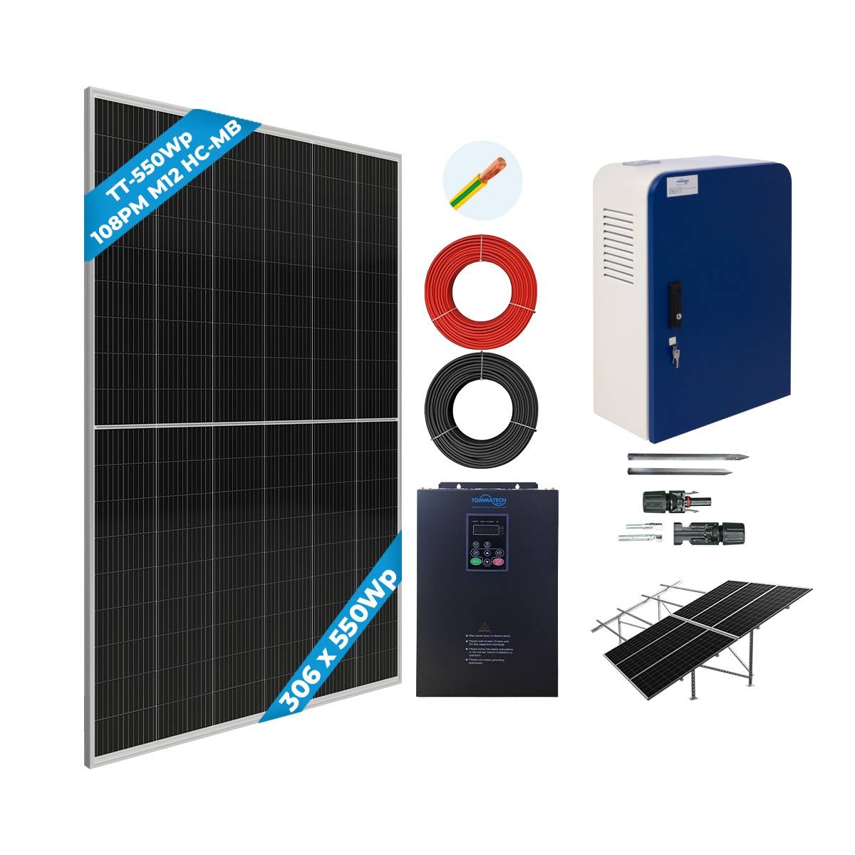 150HP-110KW 3 FAZ / 400V Pompa İçin Sulama Paketi