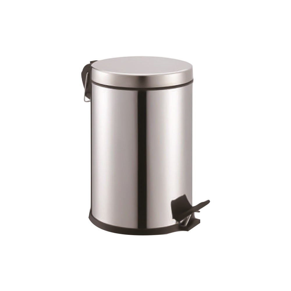 Pedallı Çöp Kovası 40 Litre (Krom)