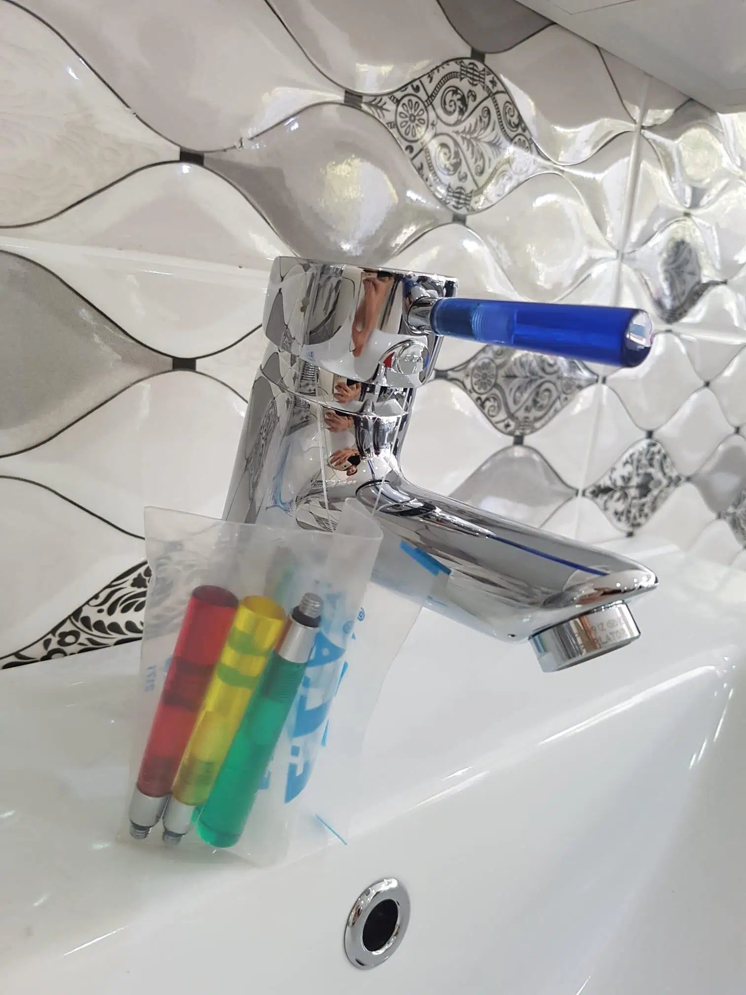 Eca Mix Minimal Lavabo Bataryası Sifon Dahil 102108603