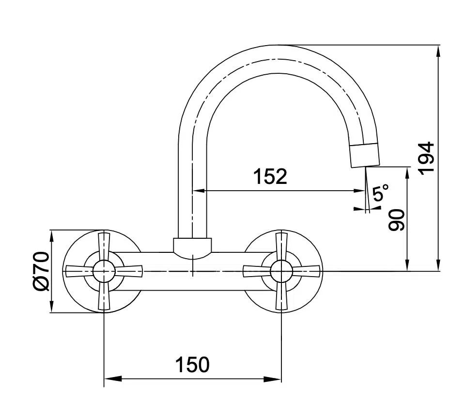 Eca Quadrille Aplike Duvardan Eviye Mutfak Bataryası 102107087