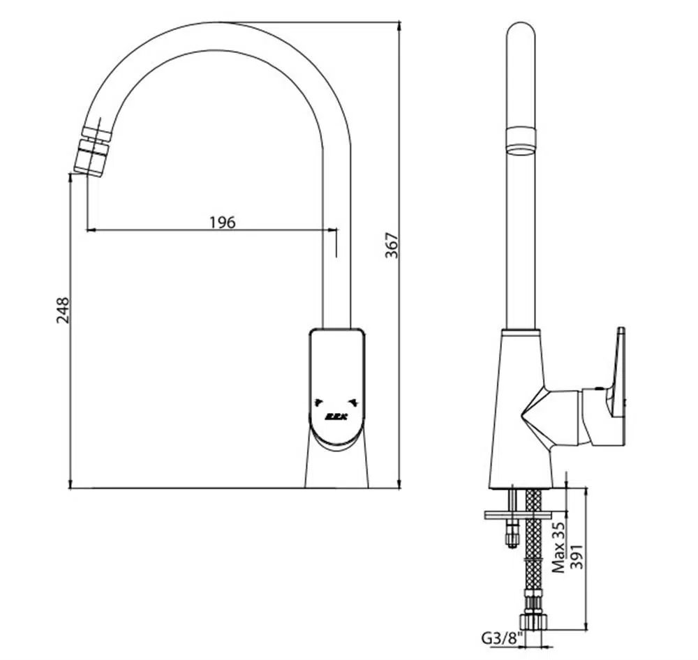 Eca Dalia Mafsallı Eviye Mutfak Bataryası 102118126