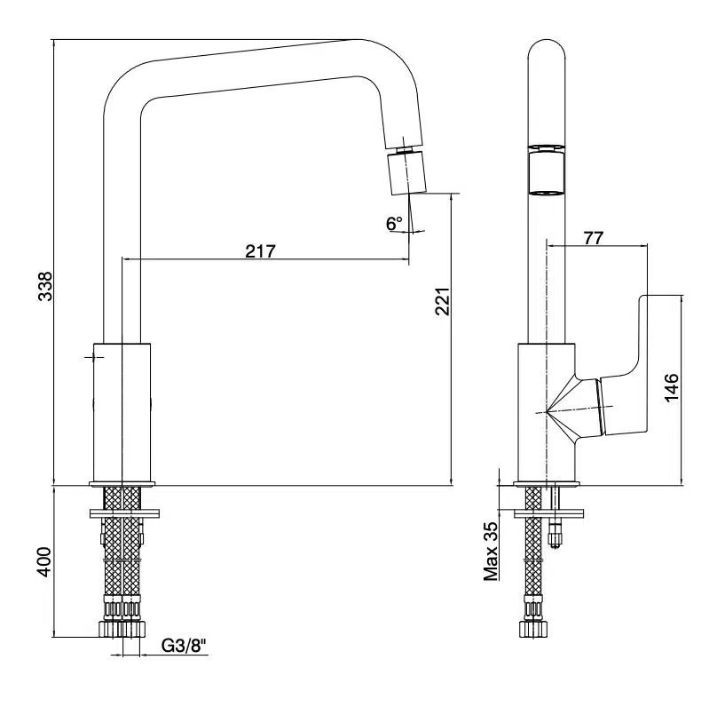Eca Luna Eviye Mutfak Bataryası Hareketli Uçlu 102118044