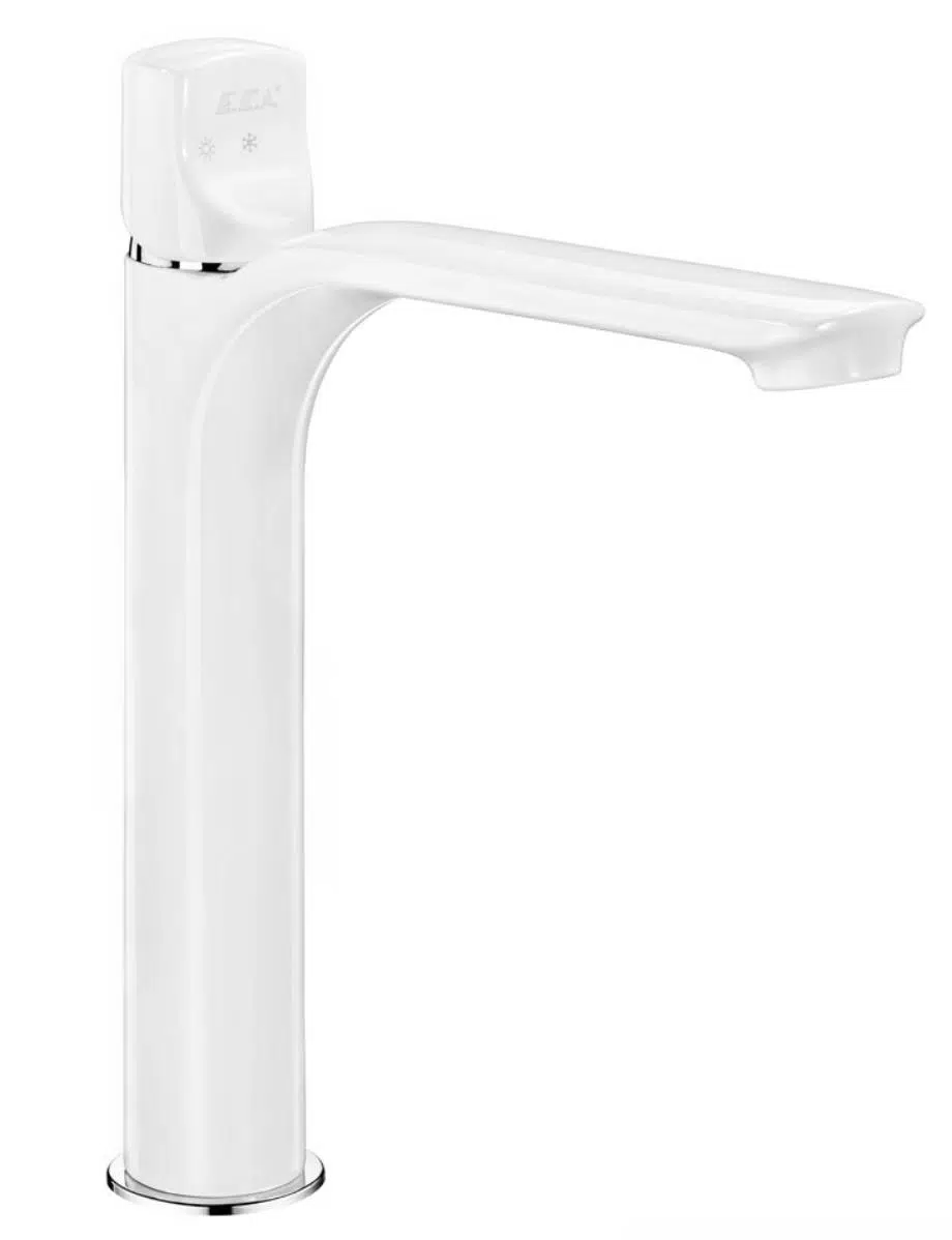 Eca Myra Yüksek Tip Çanak Lavabo Bataryası - Beyaz 104108984