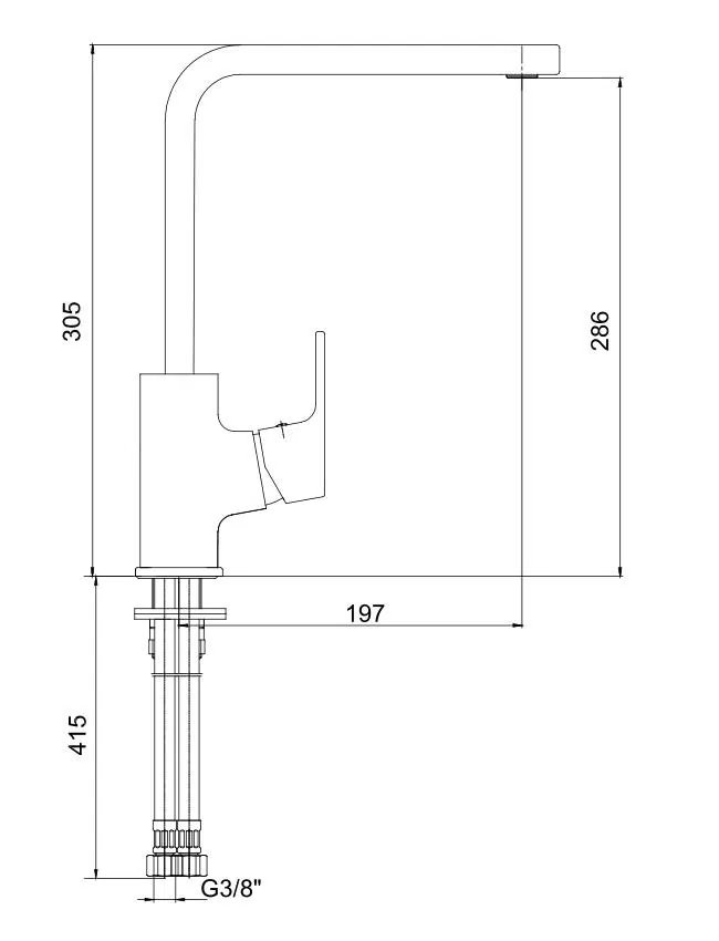 Eca Tiera Eviye Mutfak Bataryası- Krom Kırmızı 103318065