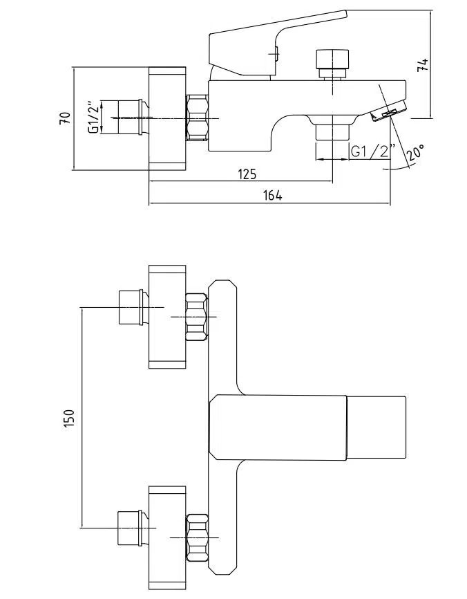 Eca Tiera Banyo Bataryası- Krom Kırmızı 103302469