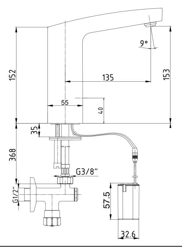 Eca Fotoselli Lavabo Bataryası Pilli 108108039