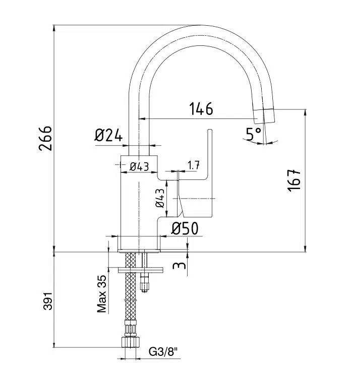 Eca Nita Lavabo Bataryası Kuğu Borulu 20 Yıl Garanti 102188036