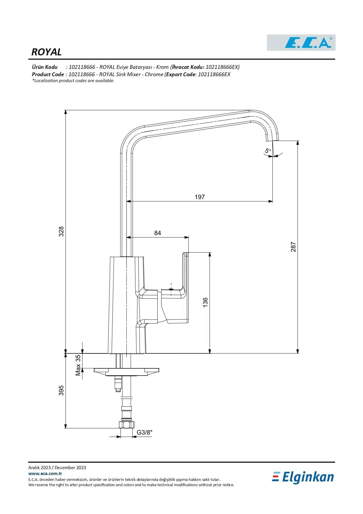 Eca Royal Eviye Mutfak Bataryası 102118666
