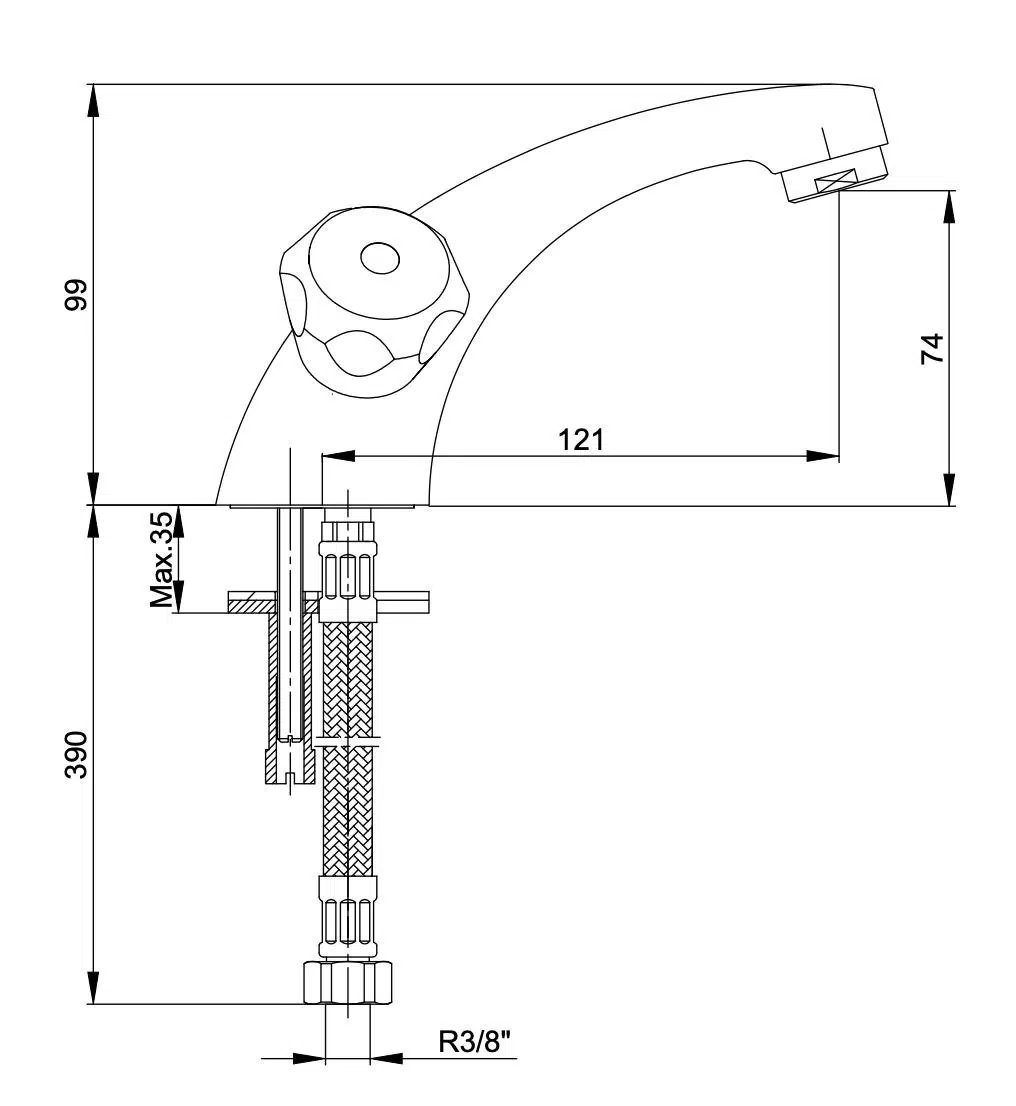 Yak Topaç Kartal Lavabo Bataryası 102108441