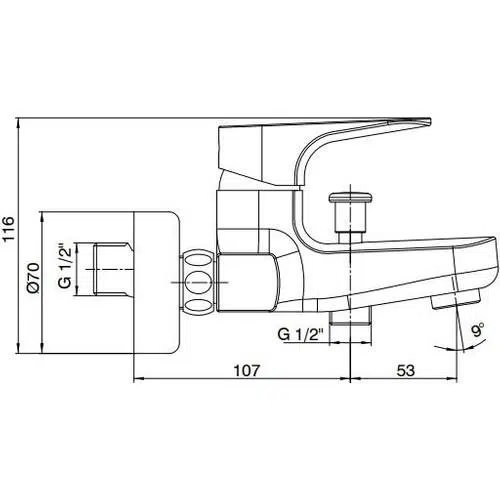 Eca Zafir Banyo Duş Bataryası 20 Yıl Garanti 102102461