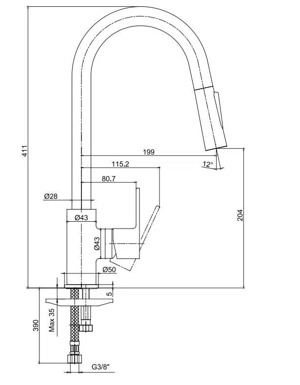 Eca Nita Spiralli Eviye Mutfak Bataryası Mat Siyah 102118129C1